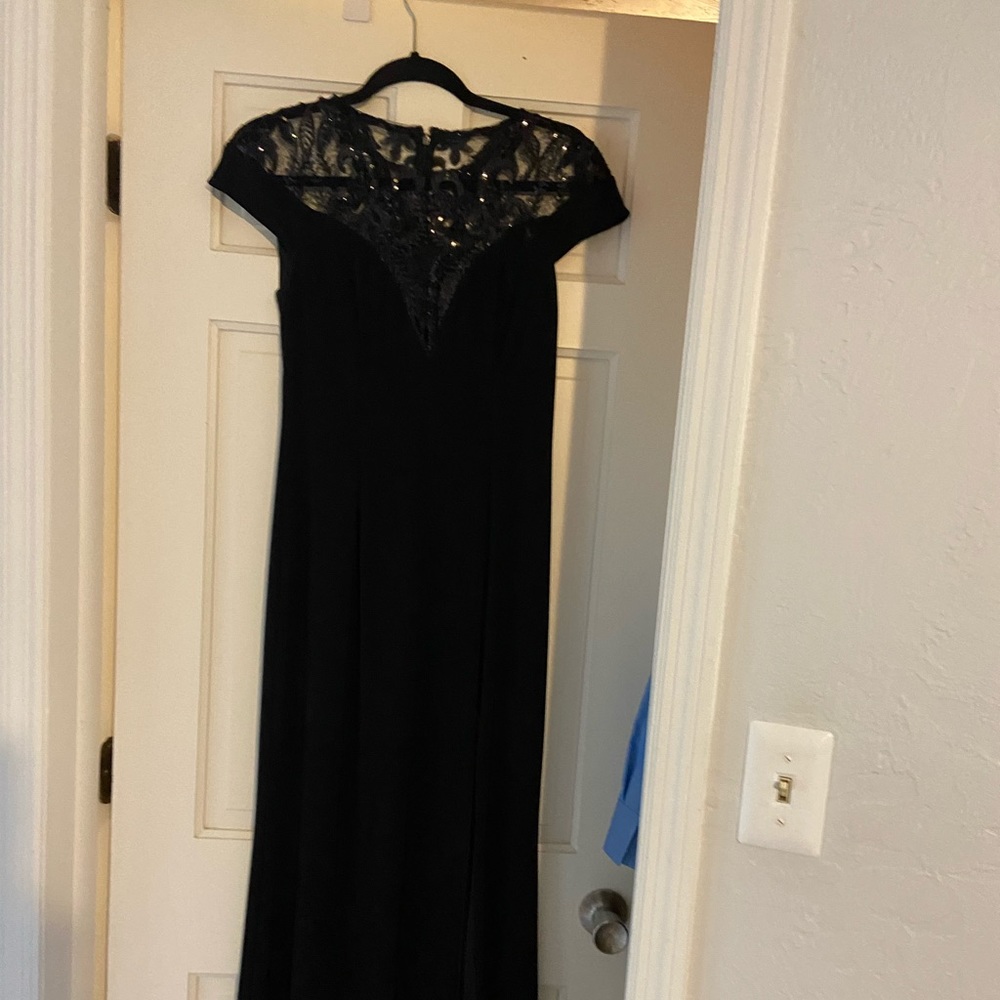 Beautiful dress. Worn once to my son’s wedding.  Very comfortable.